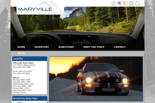 maryvilleautosales.com site used Autodealer1