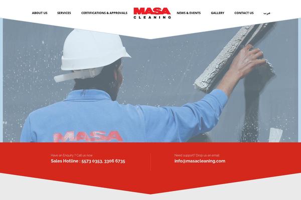 masacleaning.com site used Masa