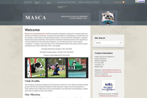 mascaonline.com site used Renegade