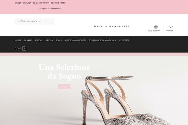 Shoptimizer theme site design template sample