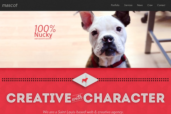 mascot theme websites examples