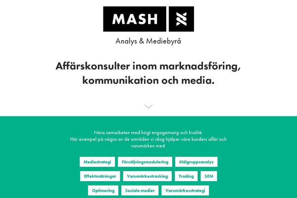 mash.se site used Mash