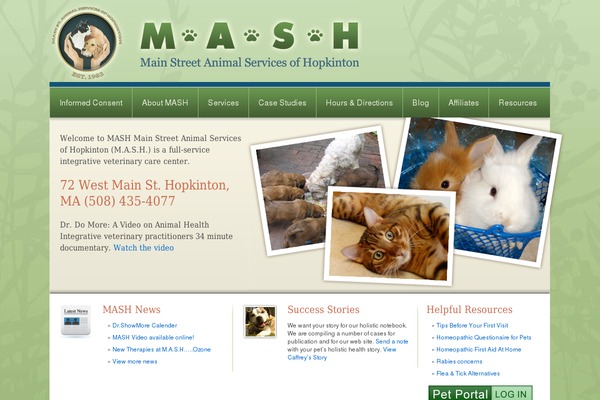 mashvet.com site used Mashtheme