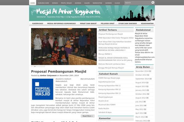masjidalanhar.com site used Itechnews