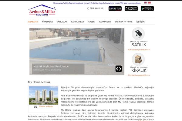 Emlak-sm724 theme site design template sample