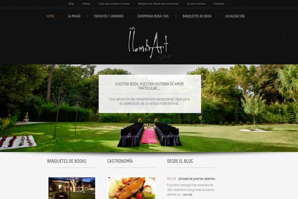 masllombart.com site used Masllombart