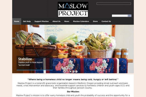 maslowproject.com site used Maslowtheron