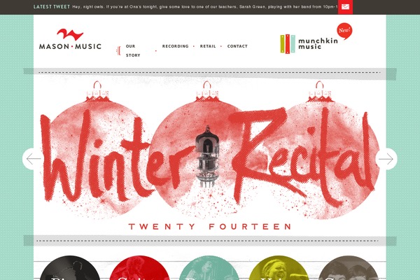 masonmusicstudios.com site used Mason-music