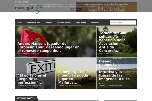masqgolf.es site used Extranews