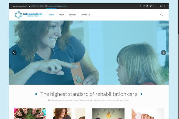 BeTheme theme site design template sample