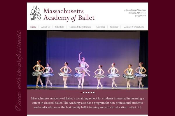 massacademyofballet.com site used Mab