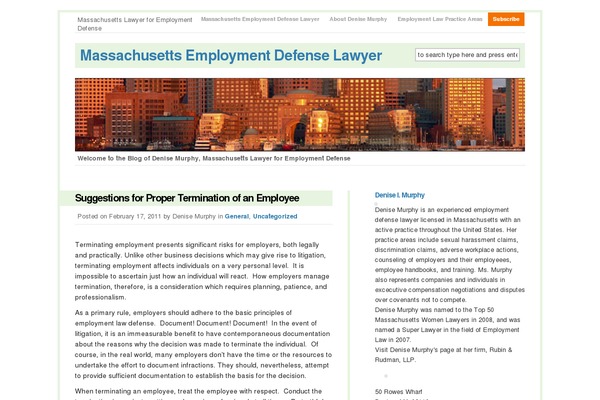 massachusetts-employment-defense-lawyer.com site used Clockworkmint