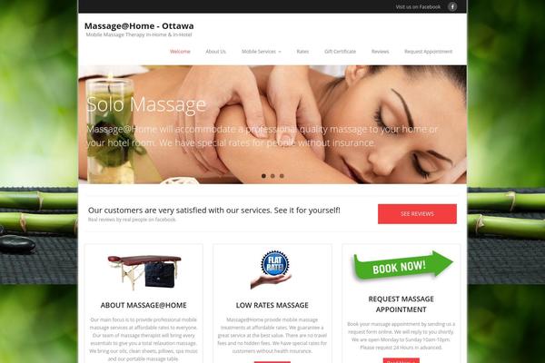 Minamaze theme site design template sample