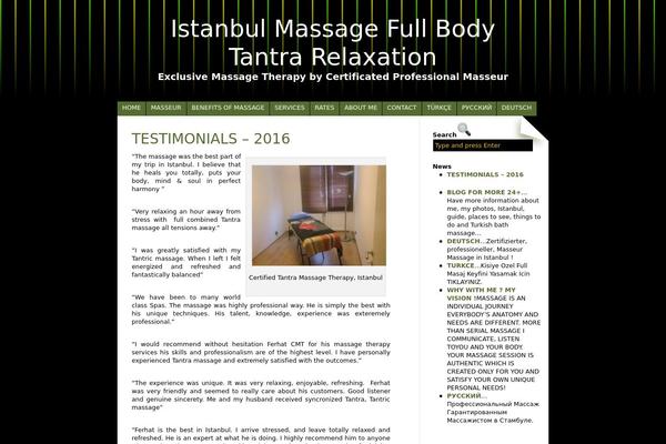 massageistanbul.com site used Brblack