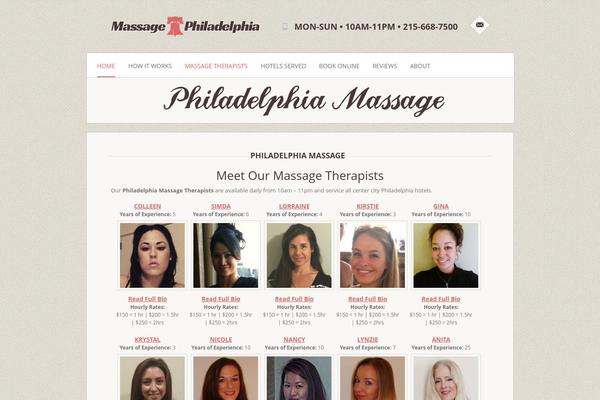 massagephiladelphia.com site used Tilability