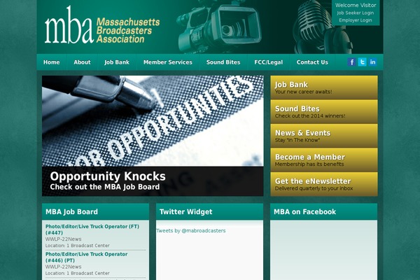 massbroadcasters.org site used Mba