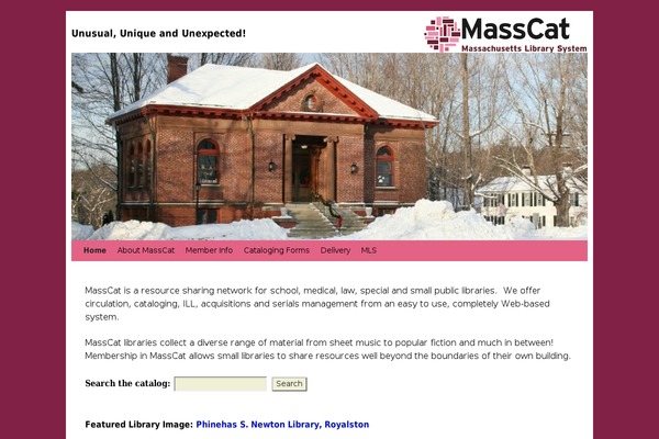 masscat.org site used Weaver II