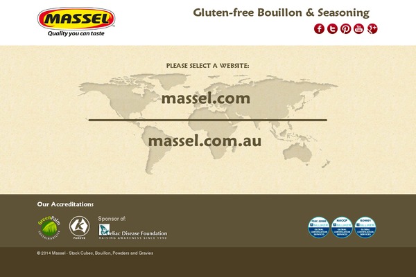 massel.com.au site used Massel