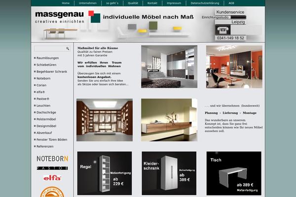 massgenau-einrichten.de site used Massgenau