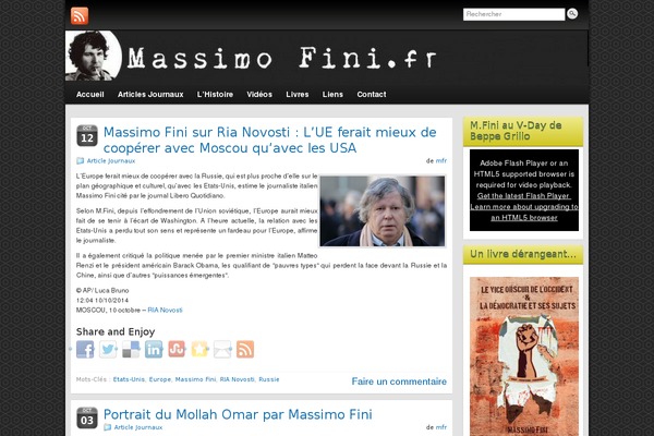 Graphene theme site design template sample