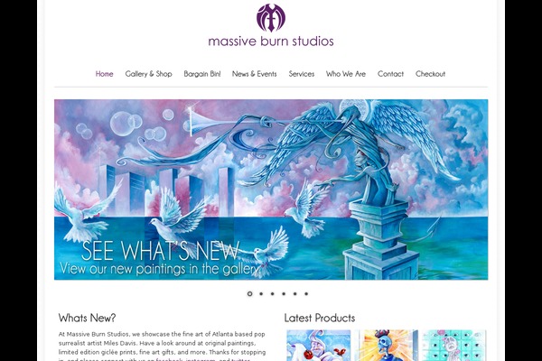 massiveburnstudios.com site used Storefront-edge