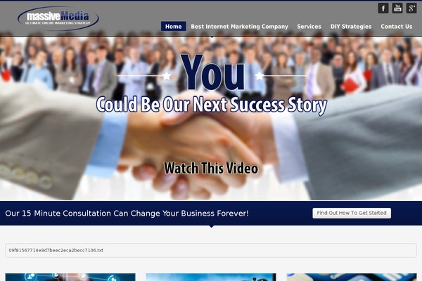Site using FitVids for WordPress plugin