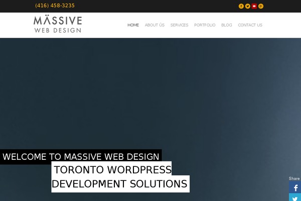 massivenumedia.com site used Massivewebdesign