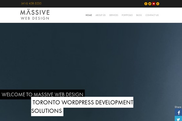 massivewebdesign.ca site used Massivewebdesign