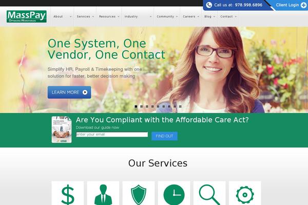 masspay.net site used Masspay