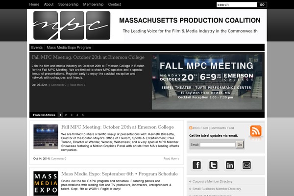 massprodcoalition.org site used Wp-jazz-basic