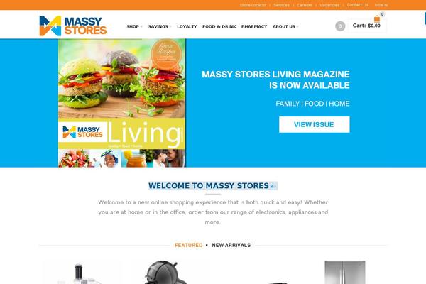 massystorestt.com site used WooPress