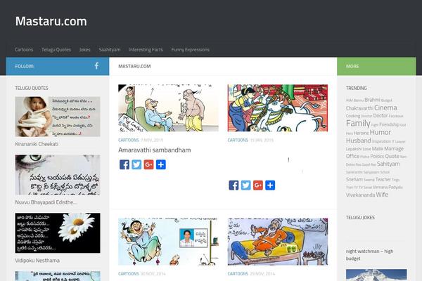 Site using Add Link to Facebook plugin