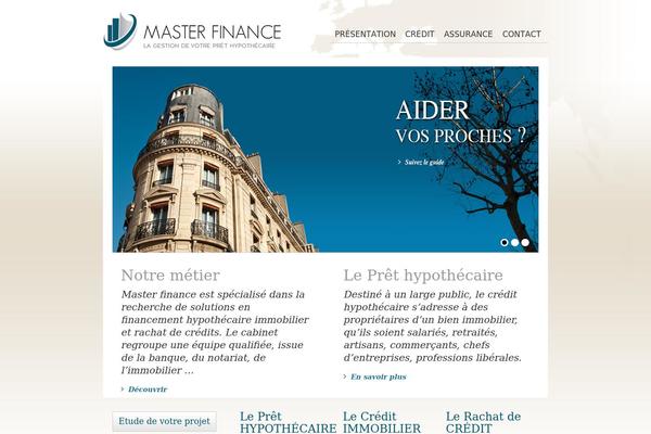master-finance.eu site used Masterfinance