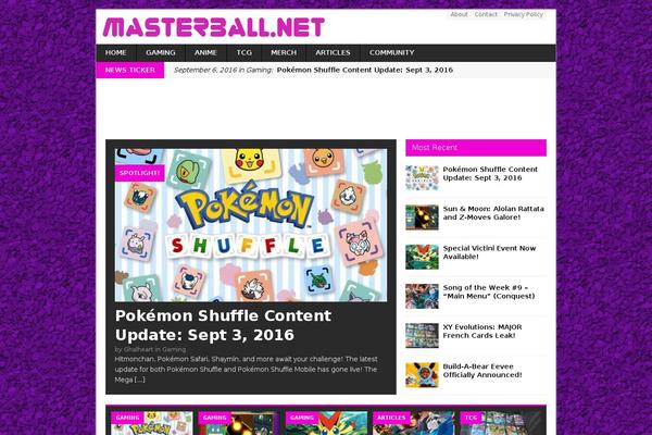 masterball.net site used Newsbang