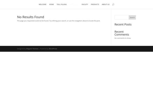 Divi theme site design template sample