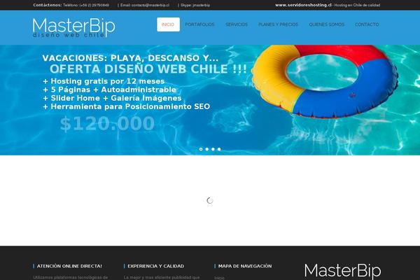 masterbip.cl site used Masterbip