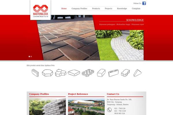 masterblock-indonesia.com site used Masterblock