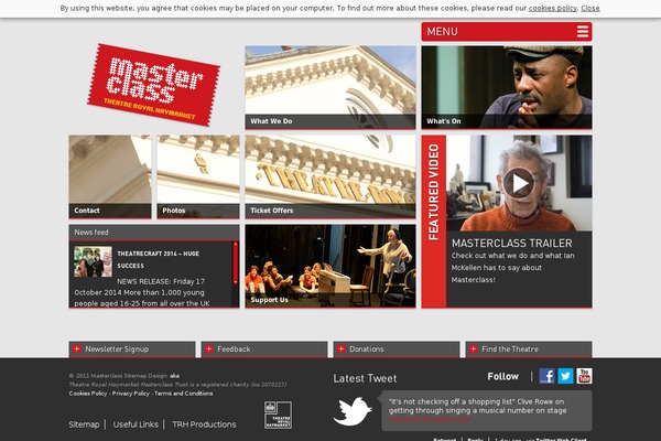 masterclass.org.uk site used Masterclass