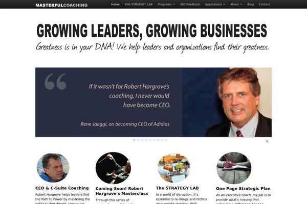 PageLines theme site design template sample