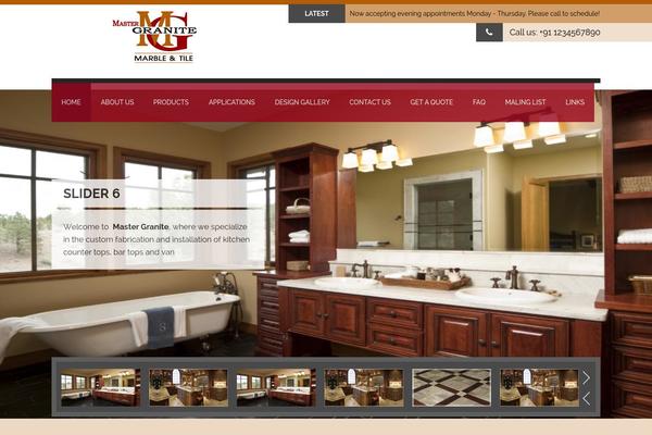 mastergranite.com site used Mastergranite