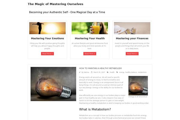 Minamaze theme site design template sample