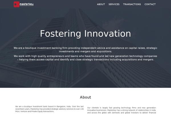 masterkey theme websites examples