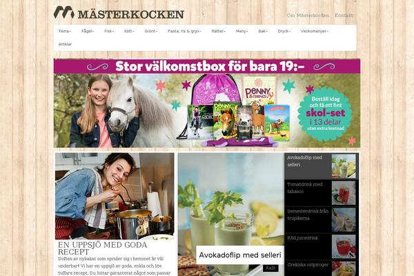 masterkocken.se site used Masterkocken