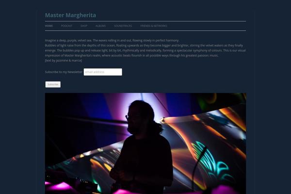 mastermargherita.info site used Twentytwelve_custom