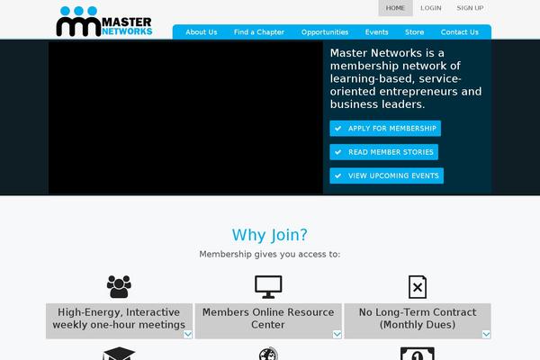 masternetworks.com site used Servereza