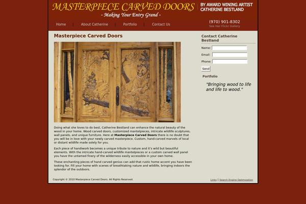 masterpiececarveddoors.com site used Cat