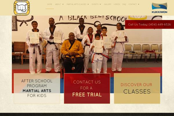 masterpius.com site used Martial-arts