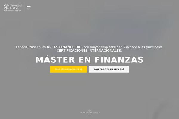 masters-finanzas.com site used Bigstream