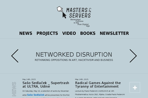 mastersandservers.org site used Mas