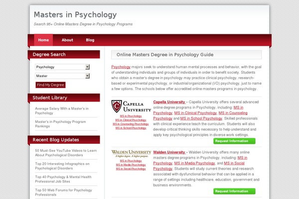 mastersinpsychology.net site used Blogolife_new